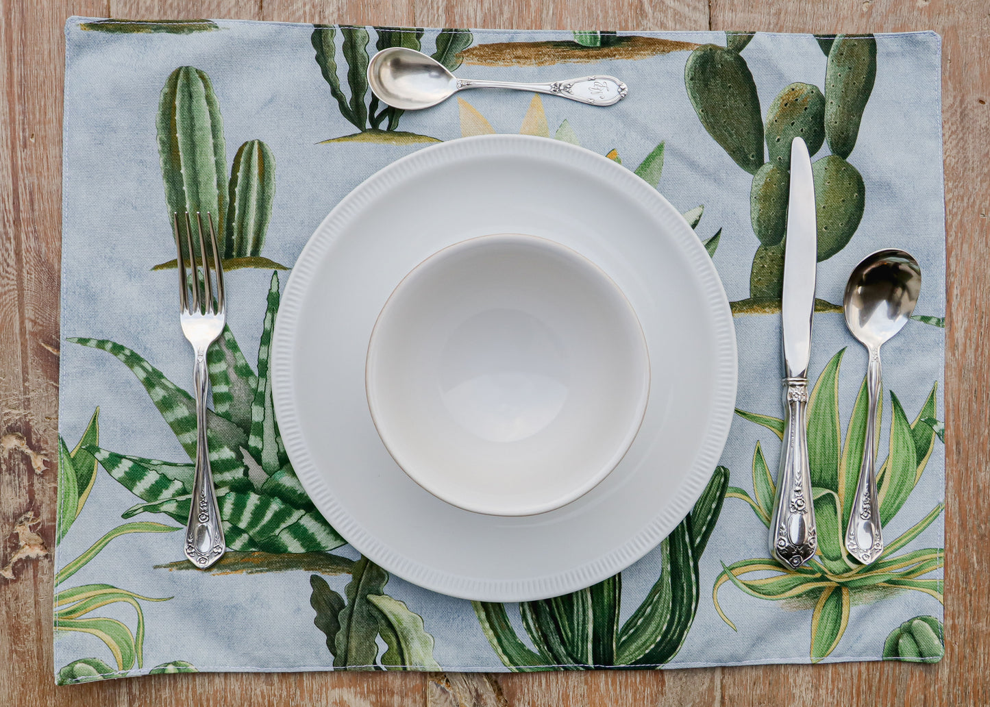 Mantel Individual Maguey Azul