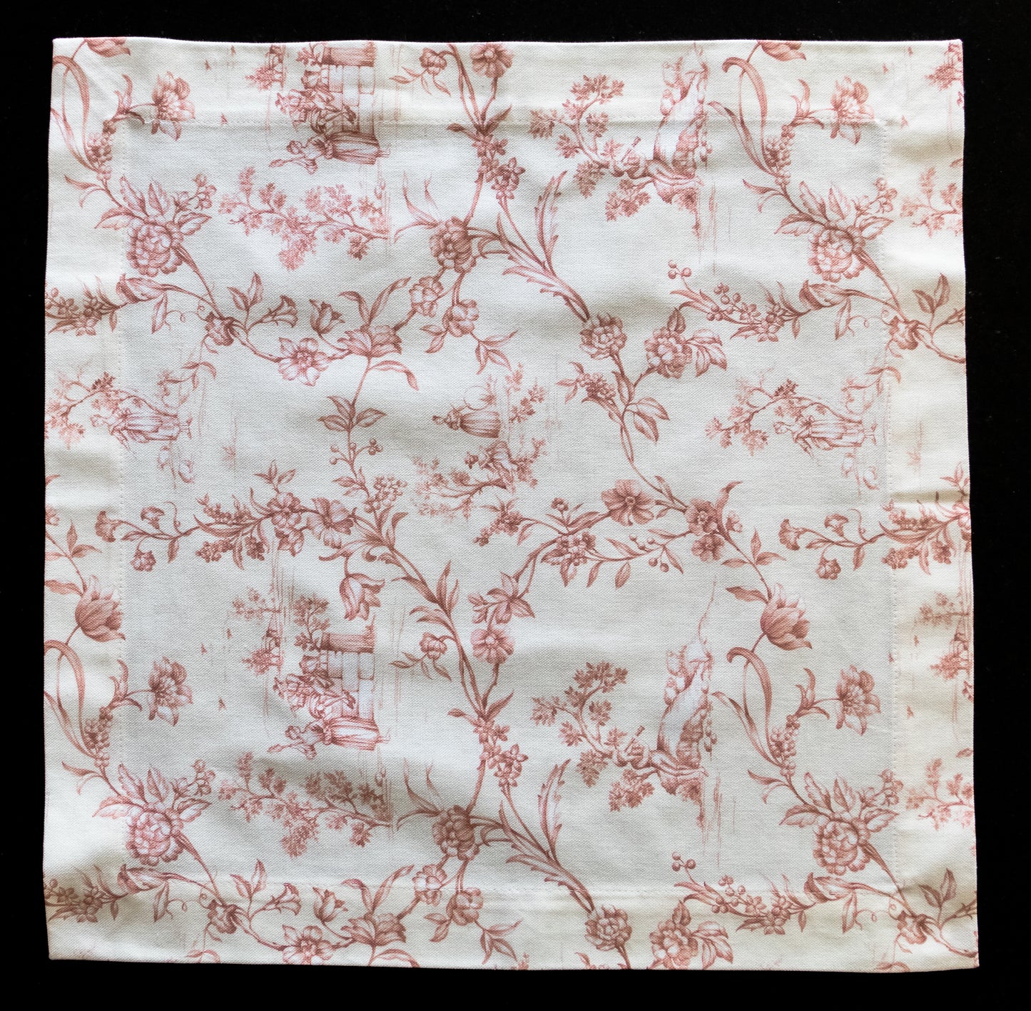 Servilleta Toile de Jouy (Rosa)