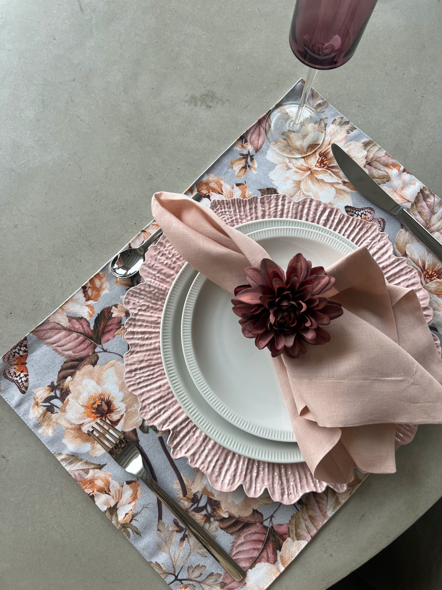 Servilletero - Margarita (Marrón)