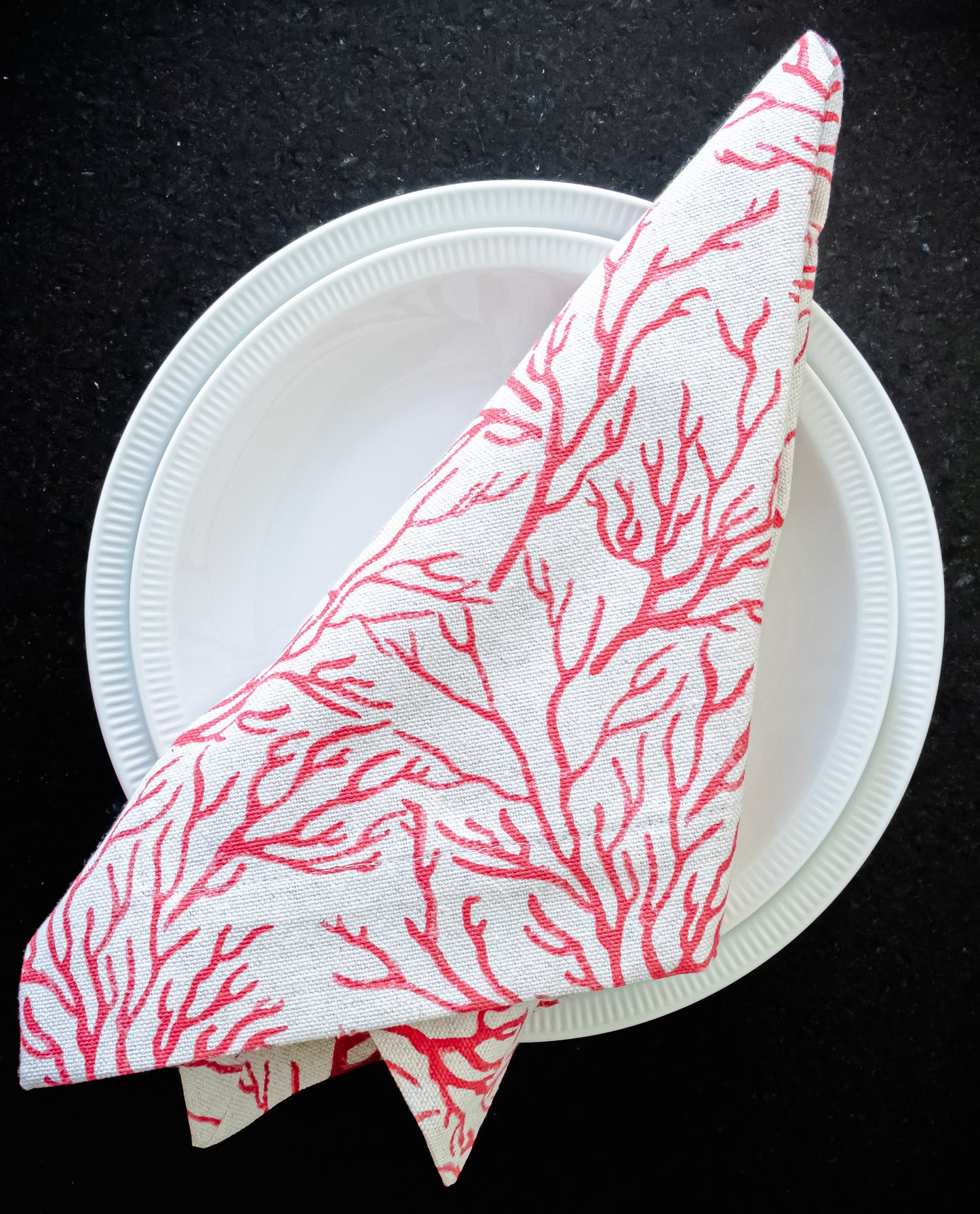 Servilleta Corales Rojo