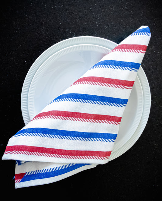 Servilleta Cabos Marinos (Azul/Rojo)