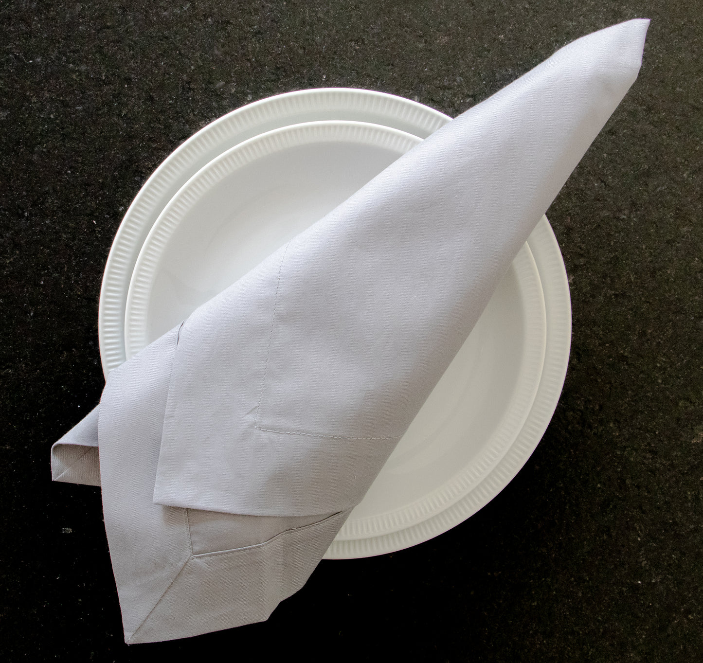 Servilleta algodón (Gris Claro)