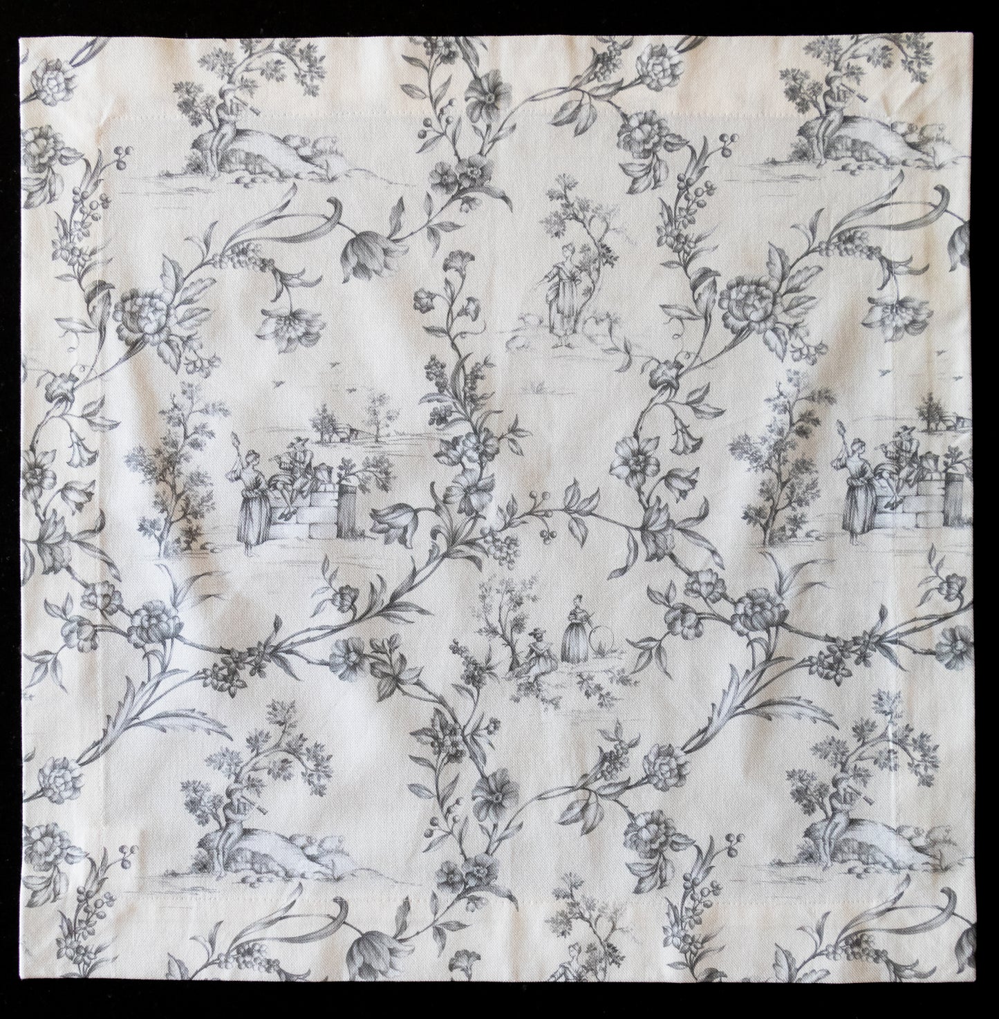 Servilleta Toile de Jouy (Gris)