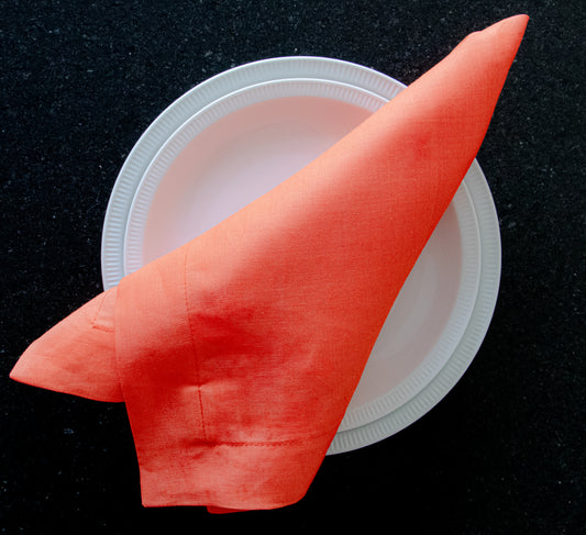 Servilleta Lino (Naranja)