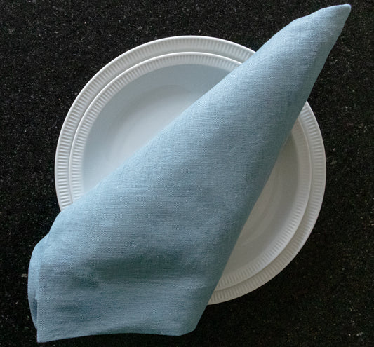 Servilleta Lino (Azul Claro)