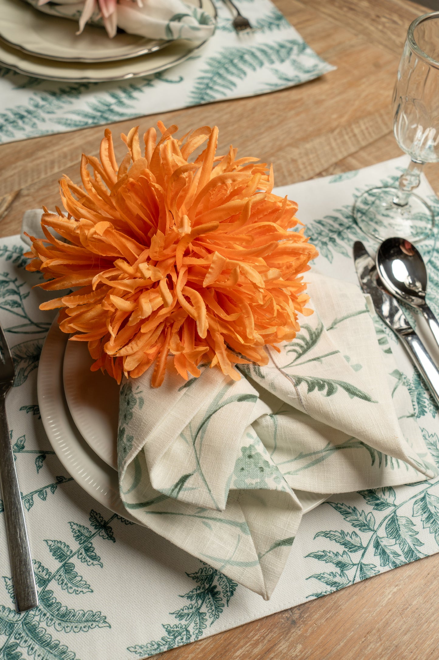 Mantel Individual - Helechos (Sage)