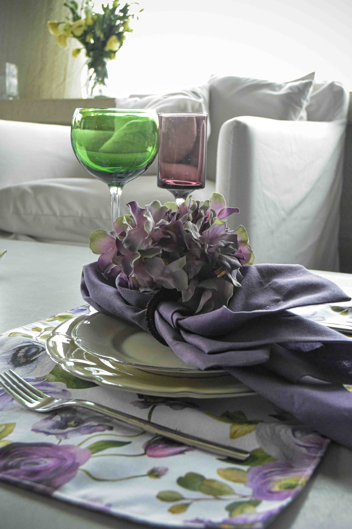 Servilletero - Hortencia (Uva Perfil)