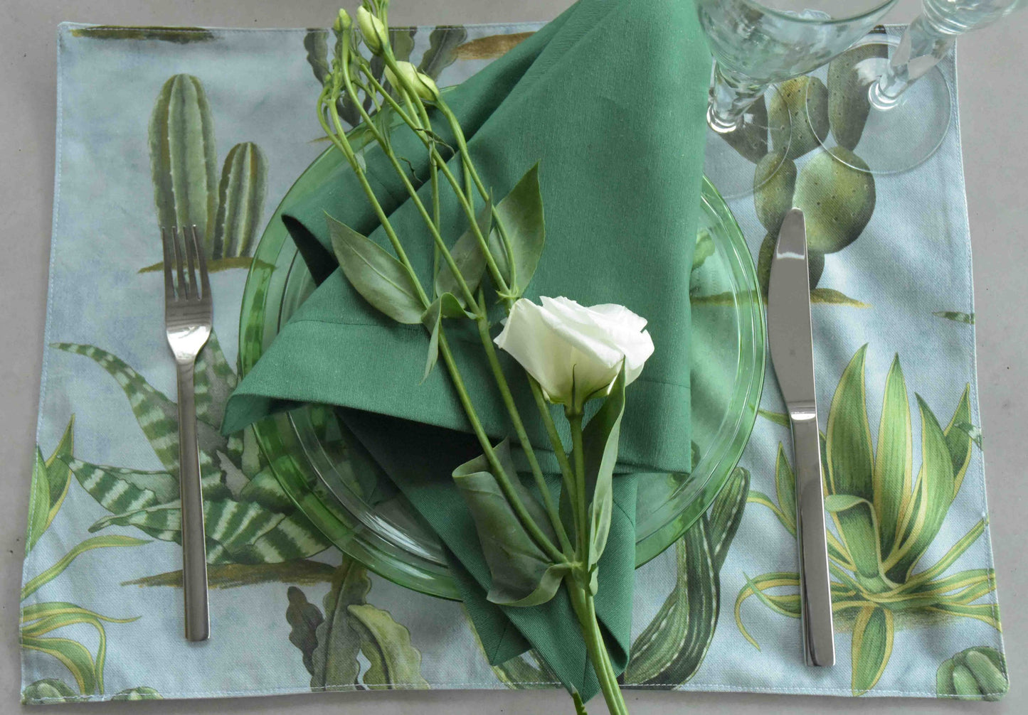 Mantel Individual Maguey Azul