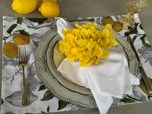 Mantel Individual - Citron