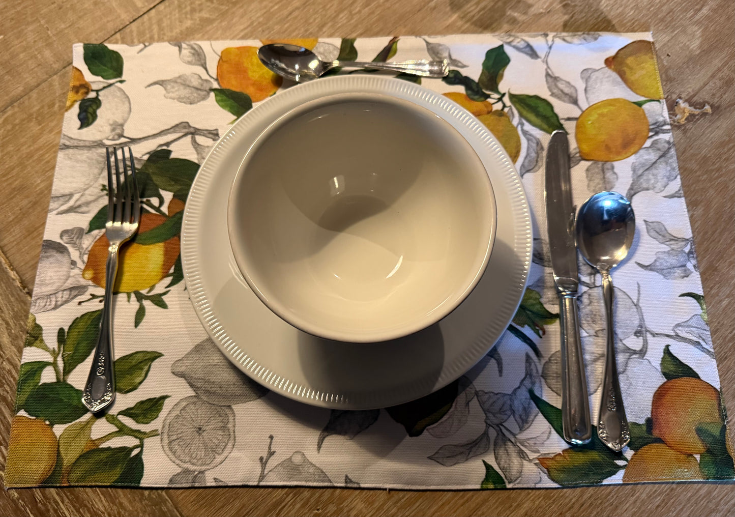 Mantel Individual - Citron