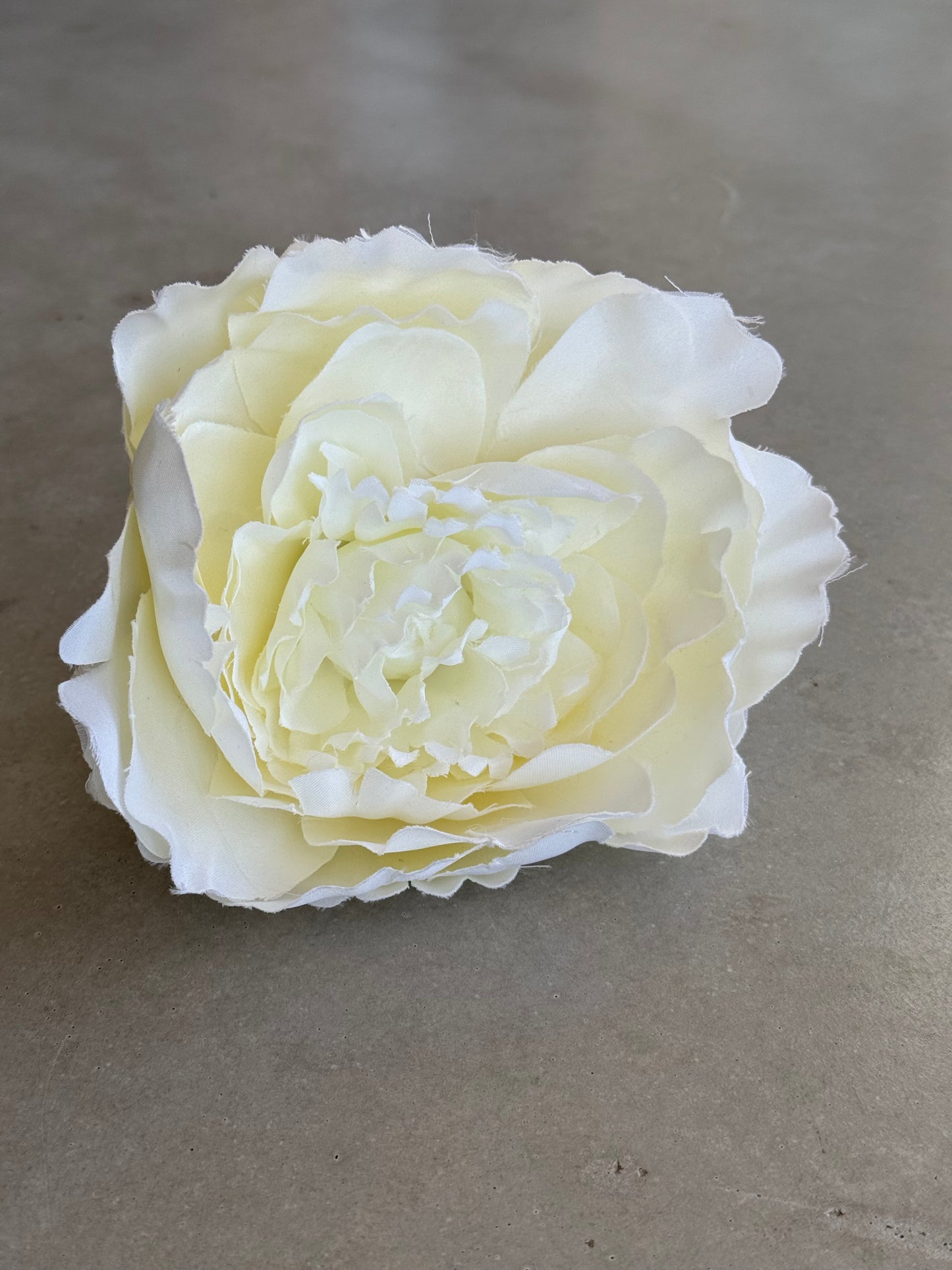 Servilletero - Peonia Grande (Blanco)