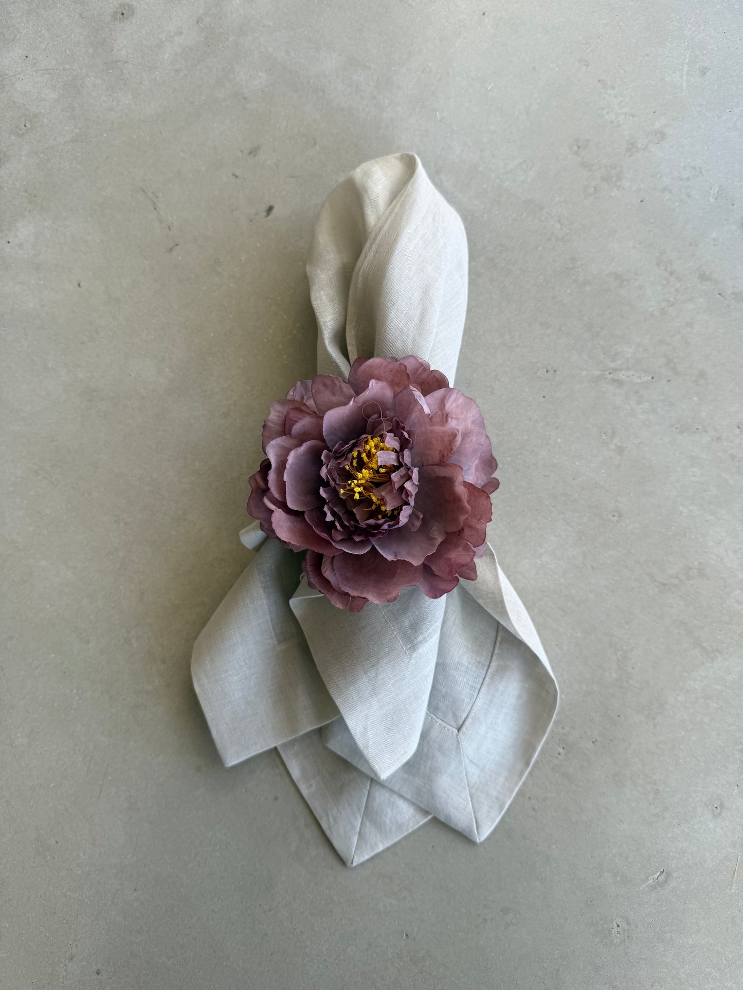 Servilletero - Peonia (Uva)