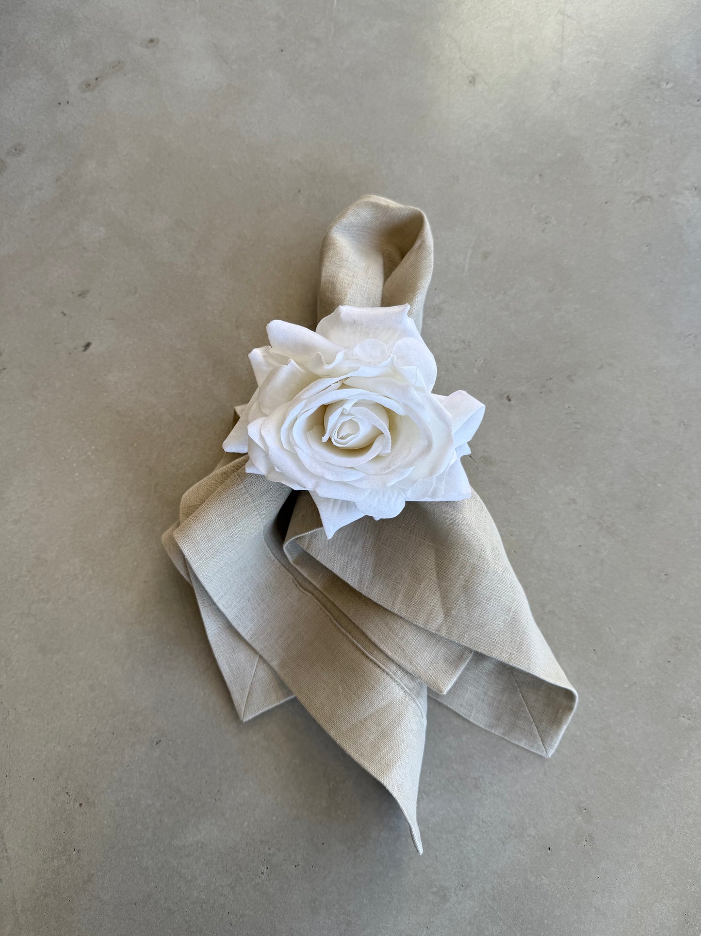 Servilletero - Rosa (Blanco)